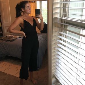 Black romper/jumpsuit